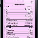 Lottery Sim – iPhone Screenshot 3